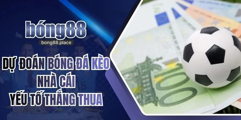 Dự Đoán Bóng Đá Kèo Nhà Cái - 5 Yếu Tố Quyết Định Thắng Thua